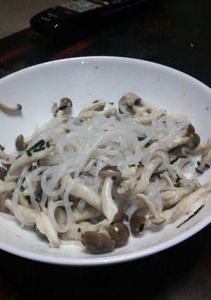 （糖質制限）糸こんでたらこクリームパスタ-レシピのメイン写真