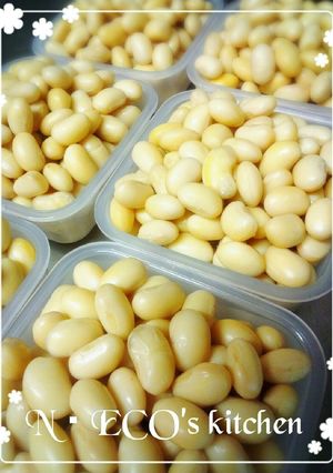 圧力鍋：蒸し大豆-レシピのメイン写真