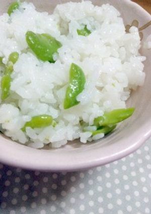 シンプルそら豆ご飯-レシピのメイン写真
