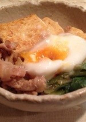 豚薄切りの肉豆腐 フライパンで楽々❗️-レシピのメイン写真