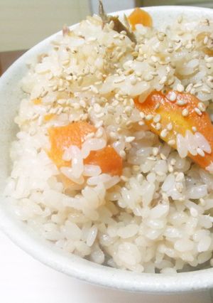 さんまの五目炊き込みご飯-レシピのメイン写真