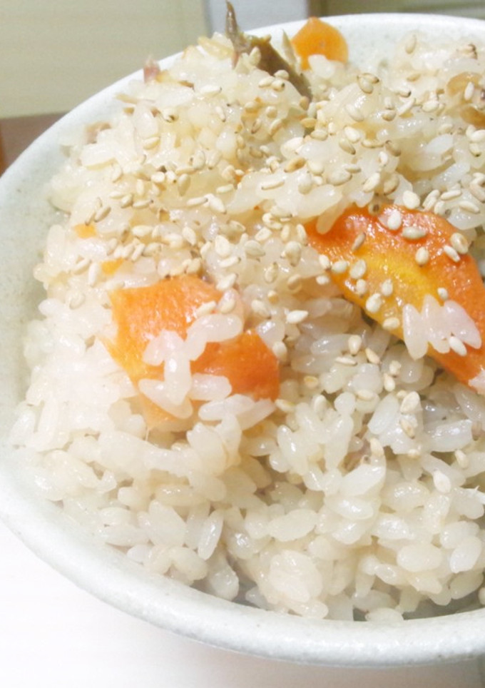さんまの五目炊き込みご飯-レシピのメイン写真