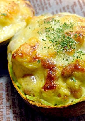 納豆好きにオススメ！アボ納豆グラタン♪-レシピのメイン写真