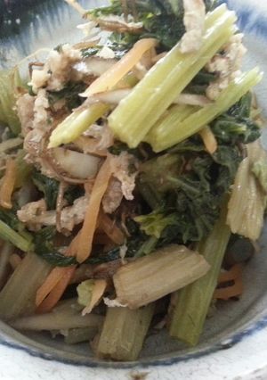 若ごぼうの食べ収め-レシピのメイン写真
