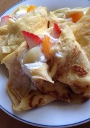 屋台みたい！？屋台もどきクレープ♡-レシピのメイン写真