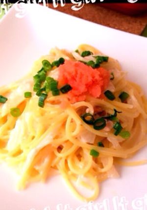 たらこクリームパスタ-レシピのメイン写真