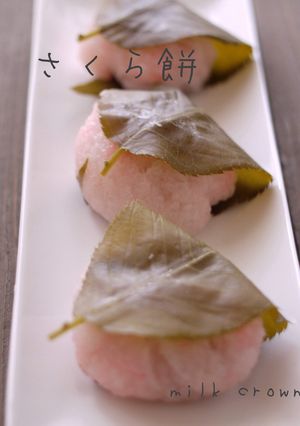 桜餅☆電子レンジで簡単(*´∇｀*)-レシピのメイン写真