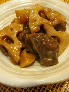 ✿レンコンと砂肝煮の炒め煮✿-レシピのメイン写真