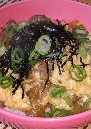 肉じゃがの残り汁でコロッケ丼-レシピのメイン写真