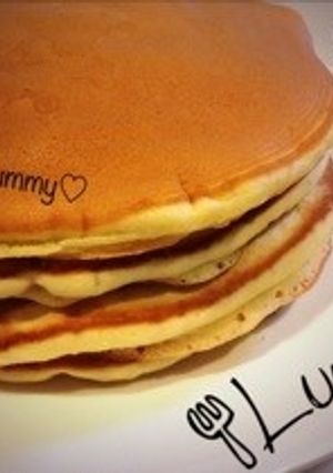簡単すぎる‼︎ふんわりホットケーキ♡-レシピのメイン写真