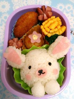 うさぎちゃん弁当 キャラ弁-レシピのメイン写真