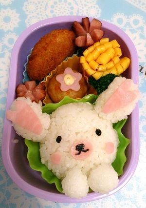 うさぎちゃん弁当 キャラ弁-レシピのメイン写真