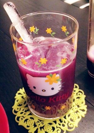 紫キャベツのコールドプレスジュース♡-レシピのメイン写真