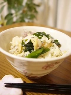 あさりとわかめの炊き込みご飯-レシピのメイン写真