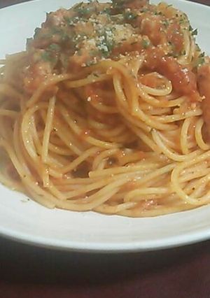アマトリーチェ風パスタ-レシピのメイン写真