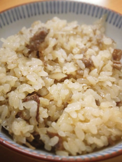牛肉と牛蒡の炊き込みご飯~生姜と胡麻の香-レシピのメイン写真