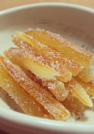 はっさくピール（夏みかんやオレンジでも）-レシピのメイン写真