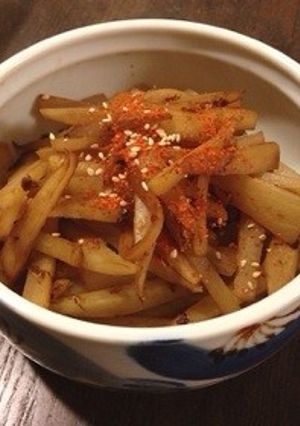 ヤーコンのおかか炒め( '﹃' )♥︎-レシピのメイン写真