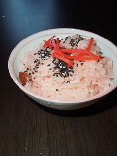 お婆ちゃんから教わった「甘納豆の赤飯」-レシピのメイン写真