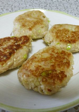 えのきたっぷり♪ふわふわ餃子風つくね-レシピのメイン写真