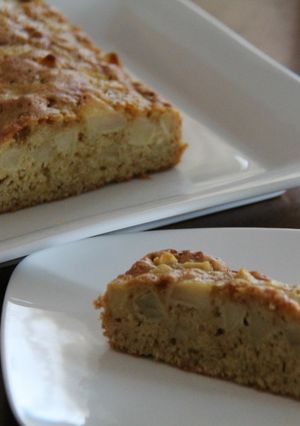 サラダ油でりんごのケーキ-レシピのメイン写真