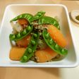 人参と蒟蒻の甘味噌煮