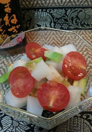 大根とアボカドのコロコロサラダ-レシピのメイン写真