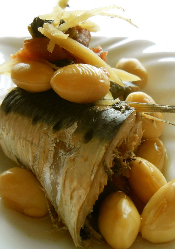 加奈の豆の日　～イワシと大豆の煮もの～-レシピのメイン写真