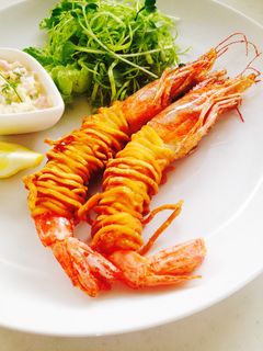 簡単エビフライ 生ラーメン衣 冷凍ok-レシピのメイン写真