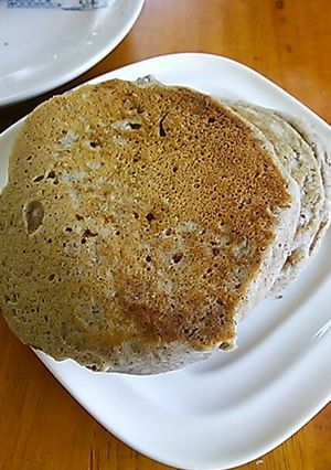 そば粉と豆腐のもっちりパンケーキ✿-レシピのメイン写真