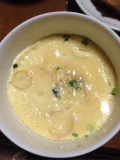 松茸のお吸い物で茶碗蒸し-レシピのメイン写真