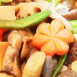 フライパンで筑前煮お花見お正月お食い初め