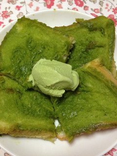 簡単!抹茶フレンチトースト♡-レシピのメイン写真