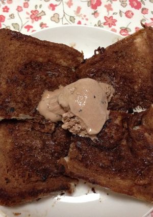 簡単！チョコフレンチトースト♡-レシピのメイン写真