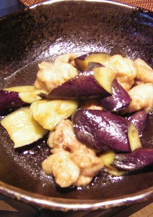 ナスと鶏肉の旨煮-レシピのメイン写真