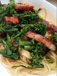 菜の花春パスタ-レシピのメイン写真