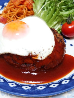 定番!ハンバーグ-レシピのメイン写真