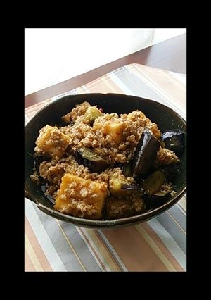 高野豆腐入り麻婆茄子-レシピのメイン写真
