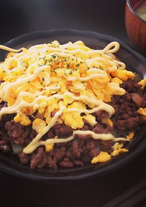 そぼろ丼-レシピのメイン写真