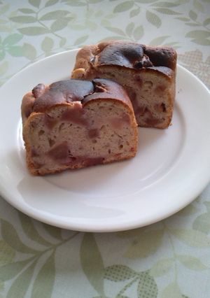 たっぷりリンゴの大人ケーキ-レシピのメイン写真