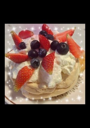 パブロバ(甘さ控えめ)-レシピのメイン写真
