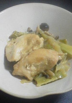 男の簡単料理！鳥肉と茸のコクうま甘酒煮-レシピのメイン写真