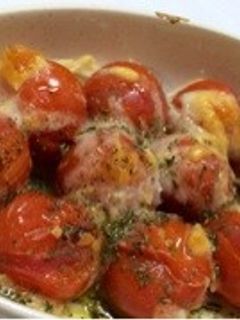 簡単★プチトマトのチーズ焼き-レシピのメイン写真