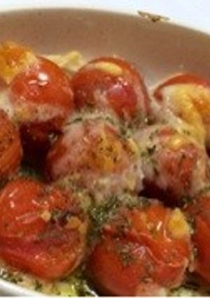 簡単★プチトマトのチーズ焼き-レシピのメイン写真