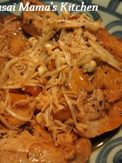 豚肉のえのきワイン焼き-レシピのメイン写真