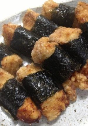 鶏肉の磯辺揚げ❤甘酢あんでお弁当にも-レシピのメイン写真