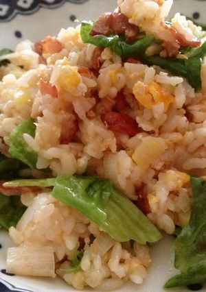 ドレッシングでレタスチャーハン-レシピのメイン写真