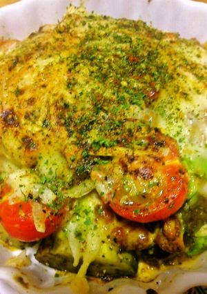 アボカドと納豆のチーズ焼き-レシピのメイン写真