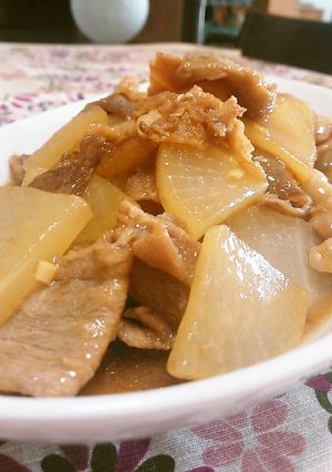 とろとろ♡豚大根のオイスター炒め-レシピのメイン写真