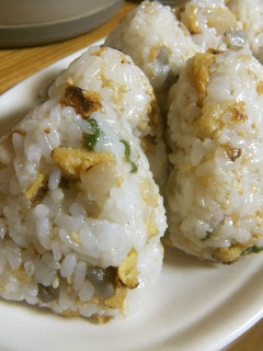 蓮根&油揚げのオイマヨ混ぜごはん-レシピのメイン写真